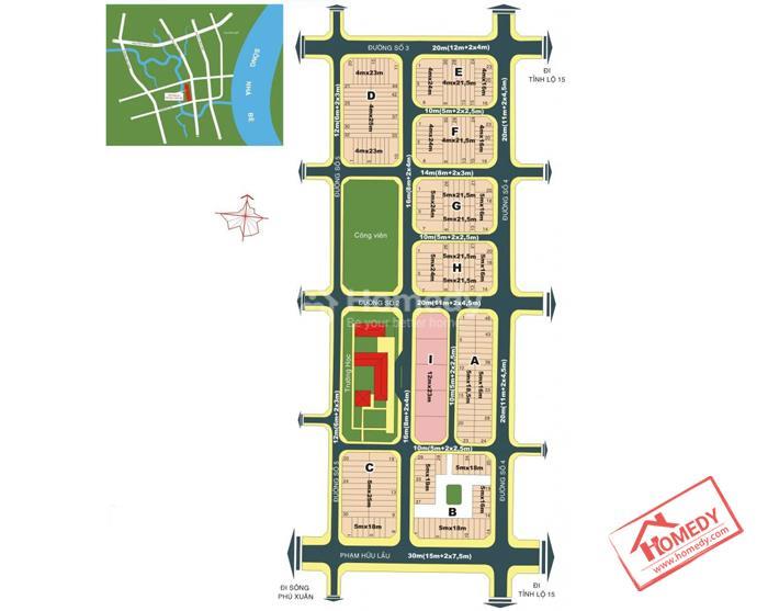 Bán Đất Nền KDC Phú Mỹ Chợ Lớn – Quận 7 | Đường 20m, Sổ Hồng Riêng, Giá Tốt Đầu Tư