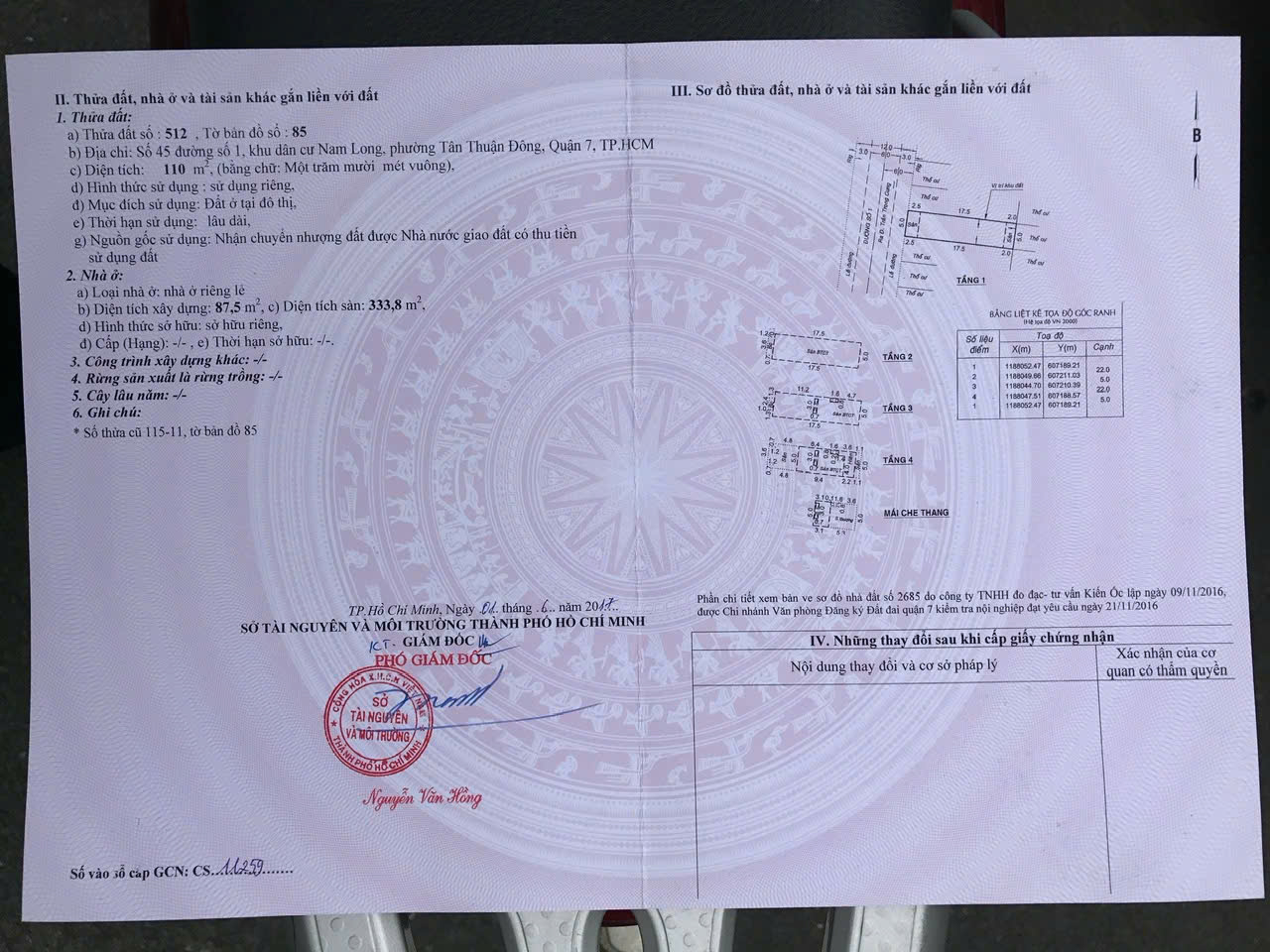 Bán Nhà KDC Nam Long Trần Trọng Cung, Quận 7 – Diện Tích 5x22m, Sổ Hồng Riêng